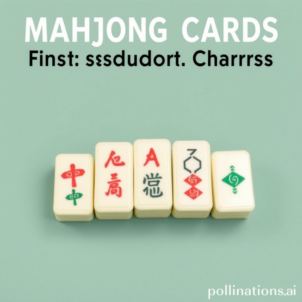 Mahjong Cards Instruction for Beginners
